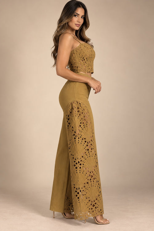 Golden Crochet Luxe Set