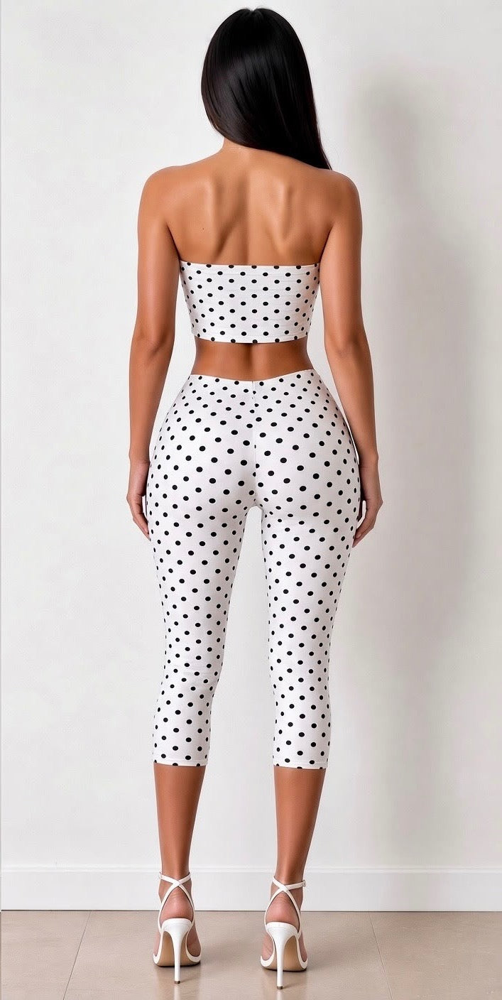 polka dot back